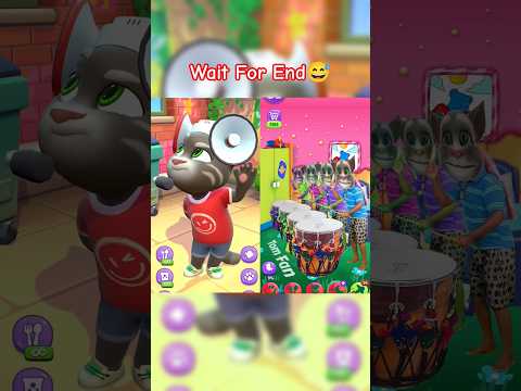 The best drum Team VS Talking Tom😅 My Talking Tom #shorts #tom #cartoon #cute #mytalkingtom2 #viral