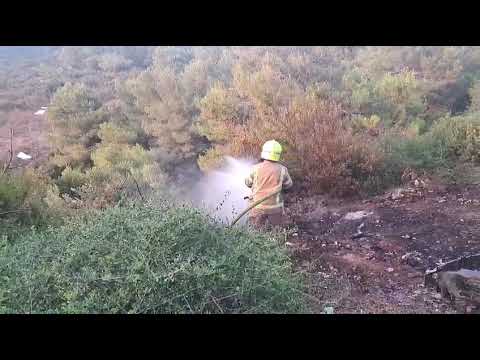 חיפה: רכב בער ברחוב הרופא זלוצ'יסטי ואותר פצוע במצב בינוני
