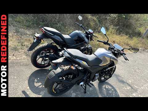 2025 Bajaj Pulsar N160 Single ABS Vs Hero Xtreme 160R 2V Stealth Edition Ride Comparison.