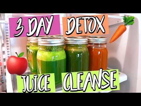 3 DAY DETOX JUICE CLEANSE! LOSE WEIGHT IN 3 DAYS!