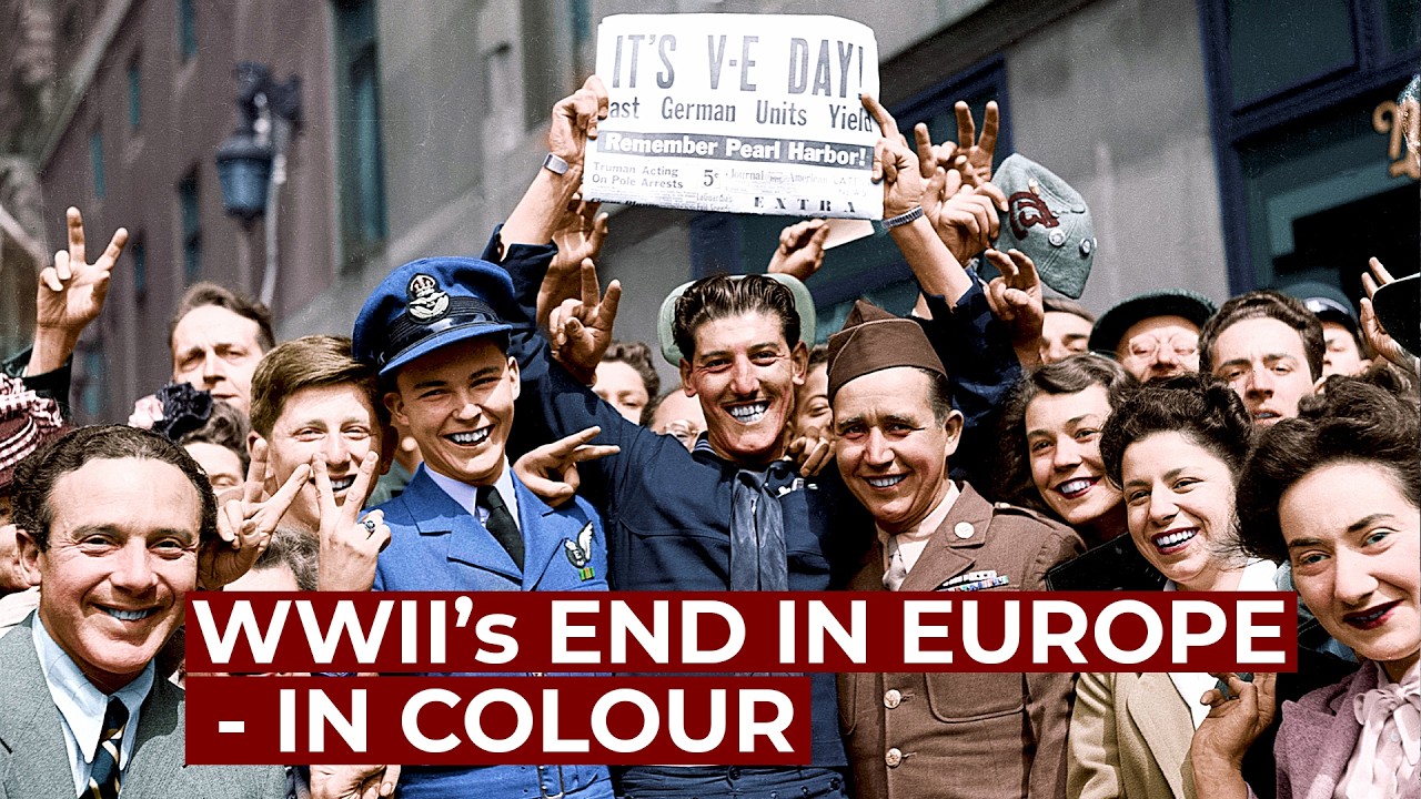 VE-Day in Colour | Part 2: The World’s Biggest Party | Free Documentary History