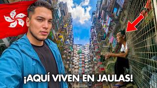 Llegamos a Hong Kong 🇭🇰 ¡AQUÍ VIVEN en JAULAS!