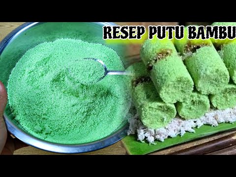 PADAHAL SUDAH BIKIN BANYAK TAPI MASIH TETAP KURANG SAKING ENAK'NYA ‼️ RESEP PUTU BAMBU