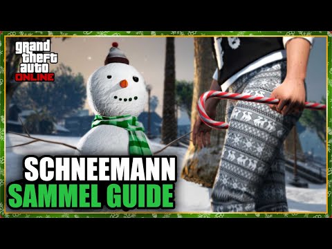 GTA Schneeman  Guide : Alle Orte + Geld und Outfit - GTA Online Deutsch