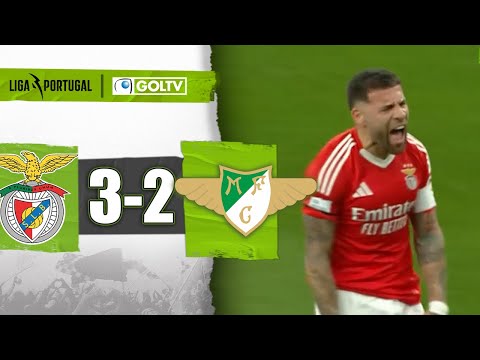 VICTORIA de LAS ÁGUILAS CON GOL DE OTAMENDI | Benfica 3-2 Moreirense | Liga Portugal 2025