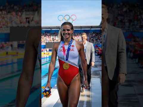 🏊‍♀️🥇The Most Beautiful Swimmers | Switzerland🇨🇭 Gold  Medalist | This guy is hunting me😂, but...