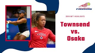Taylor Townsend vs. Naomi Osaka Extended Highlights | 2018 WTT Season