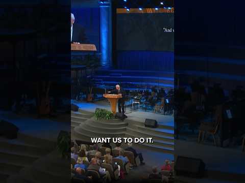 David Jeremiah - "If we keep trying to do it ourselves, we're going to get worn out."
