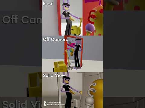 BEHIND THE SCENES 21 - THE AMAZING DIGITAL CIRCUS ANIMATION #tadc #zooble #shorts