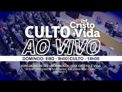CULTO VESPERTINO - EVANG. GIUVAN CARDOSO  | 06/09/2026