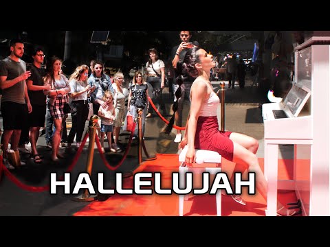 I Played "Hallelujah" on a STREET PIANO in Tel Aviv! | Yuval Salomon