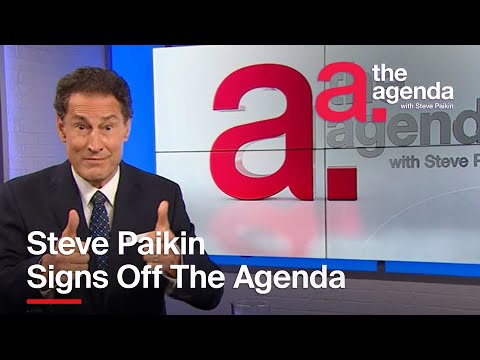 Steve Paikin Signs Off The Agenda | The Agenda