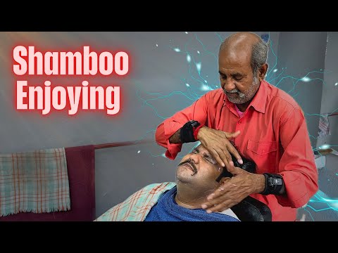 Traditional Style Asmr Face Shave | Shamboo & His Father Enjoying Together