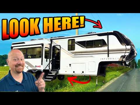 Now with TRUE Independent Suspension & Fiberglass Roof! 2027 Influence 3003RL Fifth Wheel RV