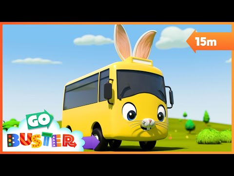 Bunny Buster | Go Gecko's Garage! | Go Buster | Kids Cartoons