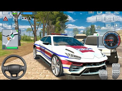 Police Simulator 2025: New SUV France Lamborghini Urus Police Chasing 3D - Car Game Android GamePlay