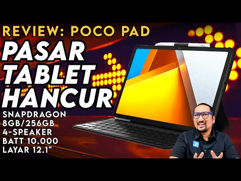 Tablet Layar Besar Murah yg Merusak Pasar? Review POCO Pad feat. Shopback