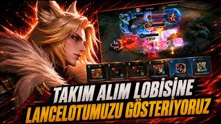 TAKIM ALIM LOBİSİNDE TROLLEYEREK MAÇ TAŞIMAK LANCELOT! - 30 DAKİKA SÜREN MAÇ - MLBB