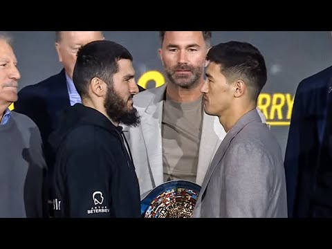 Artur Beterbiev “BREAK YOU” STAREDOWN vs Dmitry Bivol; FACE OFF for Last Crescendo REMATCH