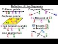 Geometry Concepts: Line Segments and Bisectors