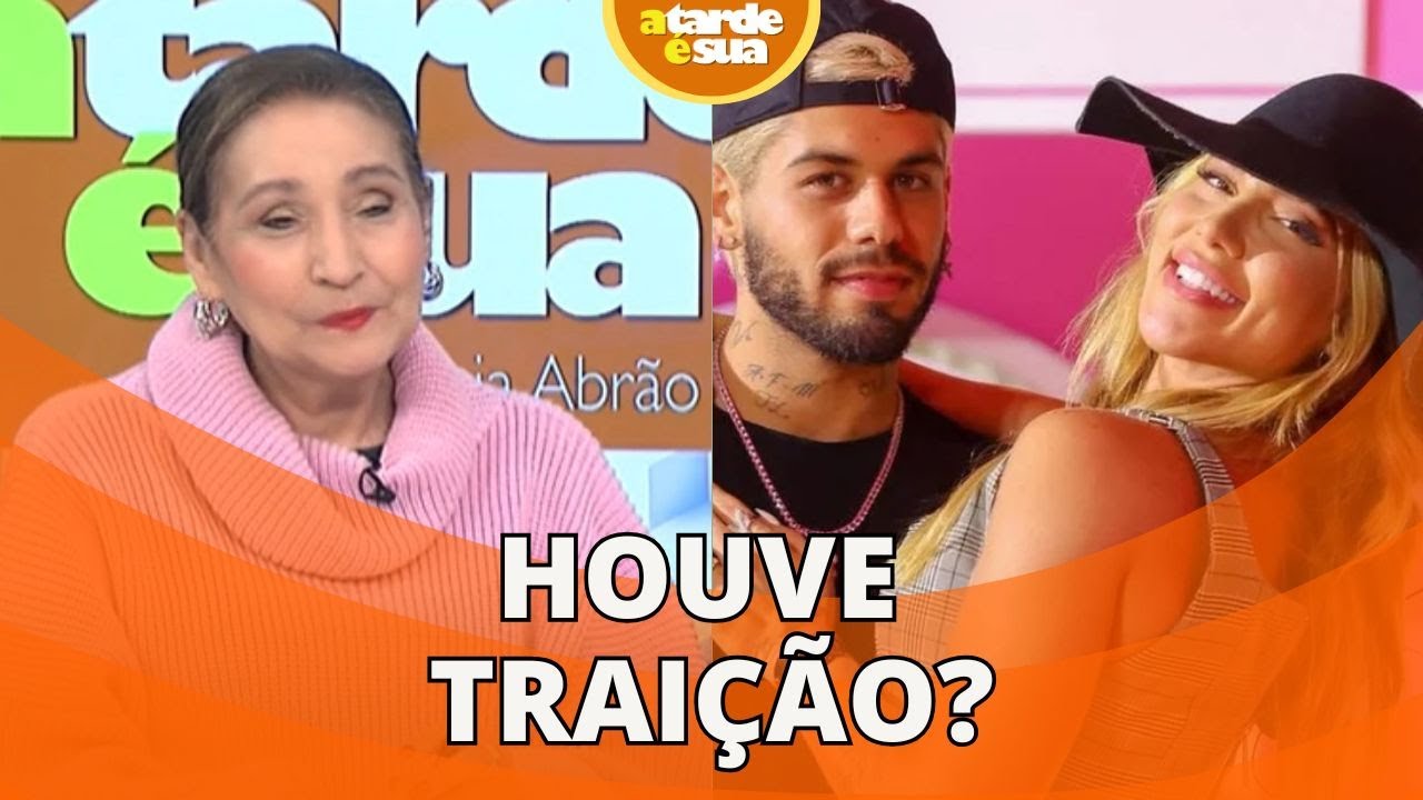 Sonia Abrão avalia linguagem corporal de Zé Felipe em entrevista Está tenso
