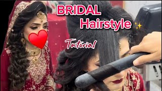 BRIDAL Hairstyle tutorial |hairstyle tutorial| |Popular Wedding Hairstyle|