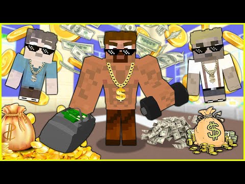 KASLI FAKİR AİLESİ ÇOK ZENGİN OLDU! 🤑 - Minecraft ZENGİN FAKİR HAYATI