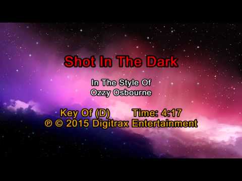 Ozzy Osbourne – Shot In The Dark (Backing Track)