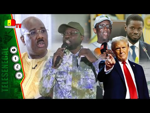 SONKO menace Farba Ngom,Amadou Ba lance des piques,Diomaye déroule,Trump revient par la grande porte