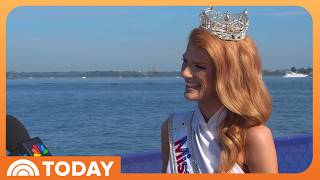 Thumbnail for the video "Miss America Talks Helping to Kick Off Parade of Sail" from TODAY