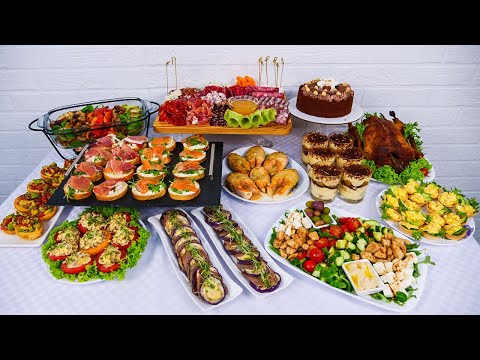 МЕНЮ на Любой Праздник! Мой ПРАЗДНИЧНЫЙ СТОЛ: горячее, закуски и салаты!