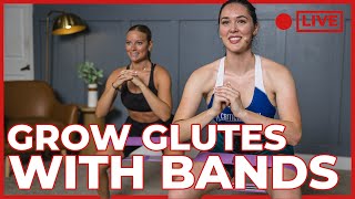 Grow Glutes with Glute Bands ft. Coach Ashley from Booty Burn [Part 2]