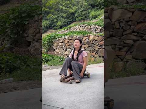 लड़की ने बनाई ऐसी गाड़ी जो खुद चलती है