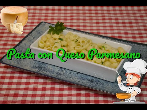 Receta italiana muy económica y rapida , Pasta a la parmesana un placer para tu paladar en segundos