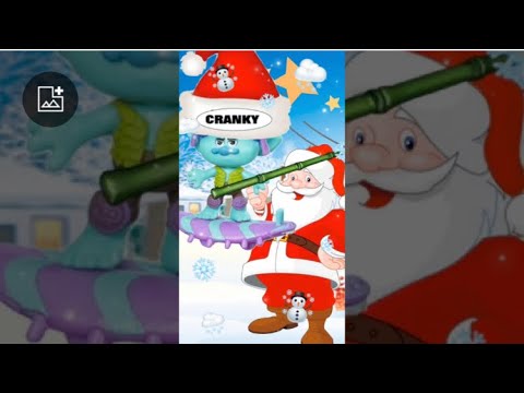 Christmas with Branch and Poppy - Jingle Bells Song Animation #christmas #trolls #shorts #kids