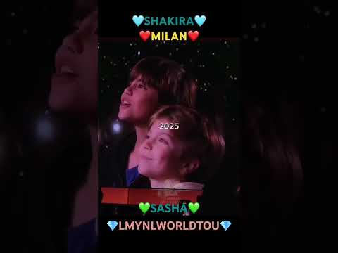 🩵SHAKIRA🩵X SUS HIJOS DÁ LA VIDA MADRE ANELADA MADRE DESEADA N#lmynlworldtour#conciertos#usa#canada