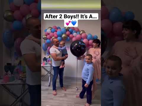 After 2 Boys! It’s A….💙💕 CONGRATS!!!🙌🏼Such a beautiful couple! 🥰        Credit: @marina_boni