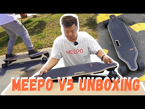 Meepo Electric Skateboard -V5 Unboxing By Kieran