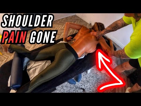 THE WORST PAIN SHOULDER PAIN GONE ASMR