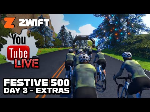 Lama LIVE: Festive 500 Day 3 // Zwift Pace Partner Ride