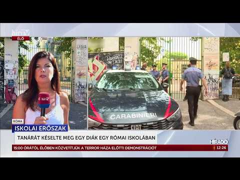 13 éves diák késelte meg tanárát - HírTV