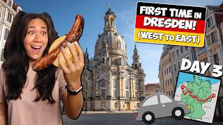 American Wife's FIRST TIME in DRESDEN!  🇩🇪  Crossing Germany DAY 3 | German Food, Weimar, Buchenwald