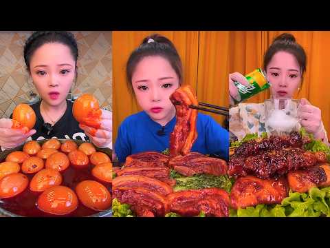 Real Mukbang :) spicy Pork Bellly Soothing Sounds While Enjoying Delicious 먹방 모음이 팅쇼 리얼 사운드 #1774