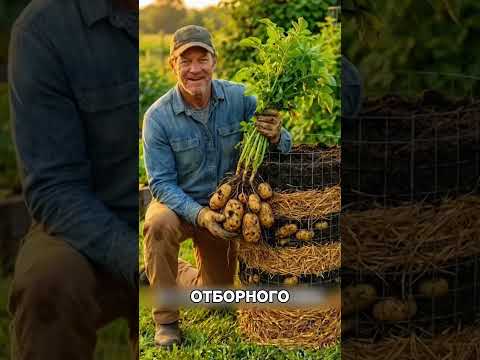 Он вырастил картошку В БАШНЕ 🤯🔥🥔