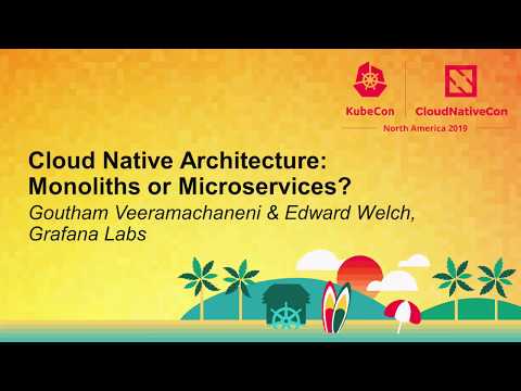 Cloud Native Architecture: Monoliths or Microservices?