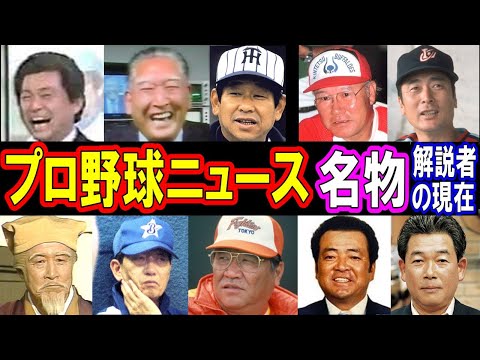 【昭和】プロ野球ニュース【名物】解説者ランキング・ベスト20 誰が1位？まさかあの人！パート２