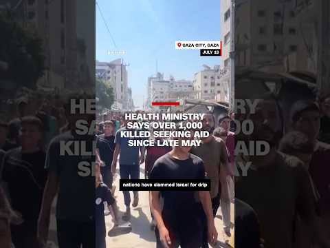 Health ministry says over 1,000 killed seeking aid since late May