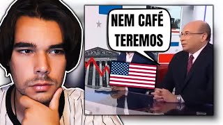 Jornalistas dos EUA com MEDO das TARIFAS do BRASIL | Português reage