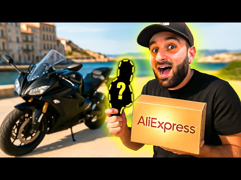 JE TESTE LES ACCESSOIRES MOTO DE ALIEXPRESS ! (le résultat est fou 🤯)