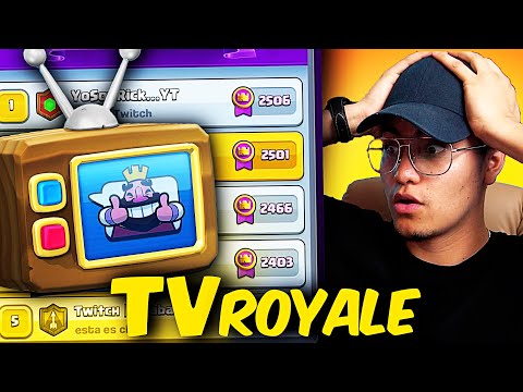 SALÍ EN *TV ROYALE* EN EL TOP 80 DEL MUNDO de CLASH ROYALE - YoSoyRick